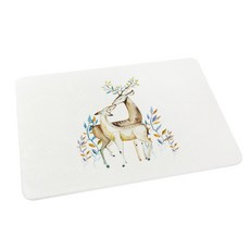 SGS檢驗 北歐風文青款 台灣製珪藻土地墊60x40 硅藻土腳踏墊 防潮 矽藻土, 1個, 墜入愛河