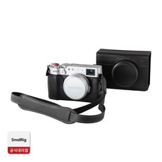 스몰리그 5622 후지필름 X100VI 전용 가죽케이스키트 (블랙), 1개, SR5622