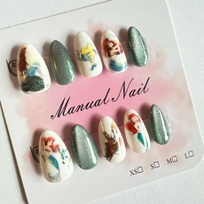 小美人魚 穿戴甲 XS/S/M, 1個, S