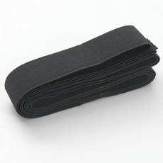 패션스타트 [180cm] 베이직 탱탱고무줄 30mm 블랙, 1개