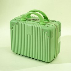 제조 업체 도매 가방 14inch 가방 패션 화장품 가방 보관 상자 고가 선물 상자, 14 인치 [비밀번호 잠금 없음] 길이 30 * 너비, 라이트 그린
