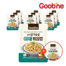 굽네 닭가슴살 야채볶음밥, 200g, 11개