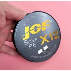 콘티A JOF 합사 조프 낚시줄 5색 12합사 오색 합사줄, 1개