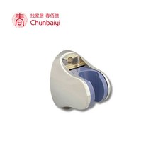 【KINGBATH】五段式可調角度 附塑膠壁虎及螺絲 蓮蓬頭掛勾 花灑王, 1入