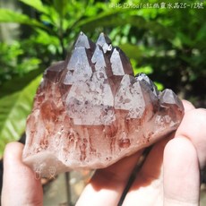 尚比亞紅幽靈晶中晶25-12號 Zambia 提升商業運的良好護身符，增強財務安全，並誘導毅力, 1個