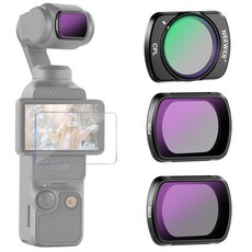 DJI OSMO Pocket 3 Creator 콤보 액세서리 액션 카메라 중립 밀도 필터용 NEEWER ND/CPL 필터 세트, Magnetic N PL 2, 1개