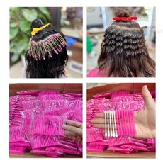 理髮店燙髮牙籤槓 美髮冷燙槓子 羊毛卷發槓子 超細燙髮槓, 1個, 3號（ 直徑0.5cm)1包30根