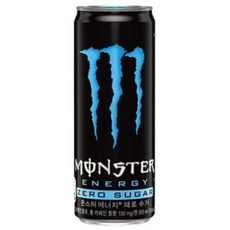 몬스터 에너지 제로슈거 에너지 드링크, 355ml, 48개