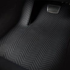 메이튼 폴스타 전용 TPE 카매트 체인 확장형 운전석, 블랙, 폴스타2 (22년~)_P600S