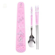 스토어-이유 식기보관정리소품 마이멜로디 진공형 수저케이스 세트