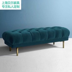 등받이없는 쇼파 벤치형 대기실 의자 매장 인테리어, 100x40x40 심해블루그린