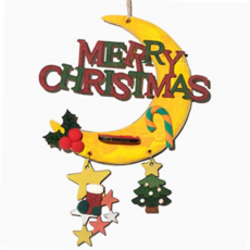 클레이 겨울달 모빌만들기 성탄절 단품(크리스마스) 말랑말랑, 본상품