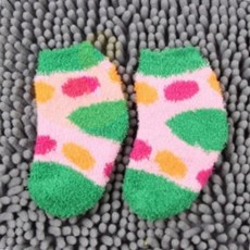 GOS 큐티 도트 수면양말 유아용 아기겨울양말