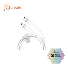 [j5create] JUCX17 60W 리퀴드 실리콘 고속 충전 케이블, 1개, 단품