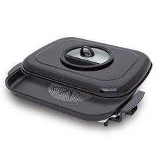 신일 다이아몬드 코팅 사각 전기 후라이팬 60cm, 1600W 초대형 전기팬(SPP-H261WS)1개
