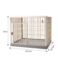 【獅子王寵物】日本IRIS同等級材料 寵物塑膠籠 不生鏽狗籠 寵物籠 貓狗籠 狗屋 愛麗思 室內寵物籠 A108, 1個