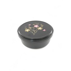 東昇瓷器餐具 梅花圓形三格便當盒, 1個