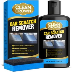 자동차 흠집 제거제 10.14 플로리드 온스 차량용 모든 종류 페인트 수리 차량 복원제 및 폴리싱 패드 포함 흠집과 소용돌이 제거, 자동차 흠집 제거제 (10.14 플로리드 온스), 차량