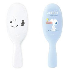 피너츠 스누피 손잡이 스무스 헤어브러쉬(빗), 화이트(260195)