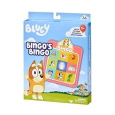 Bluey Bingo's 빙고 카드 게임 이미지 매칭 40장 칩 48개 스코어링 12개 재미있는, Bingo's Bingo