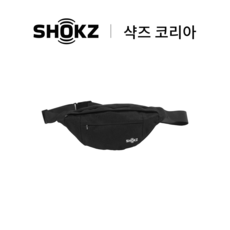[샥즈 증정품 ] 샥즈 스포츠 벨트백, 블래BK, 1개