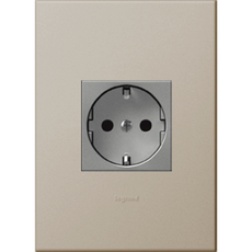 르그랑 아테오 샴페인 골드 사각 스위치 1구, 1개