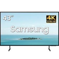 [삼성전자 TV] 비지니스 사이니지 BEC-H TV UHD 4K LED TV 에너지효율 1등급 LHBEC-H, 107cm/(43인치), LH43BED, 스탠드형, 방문설치