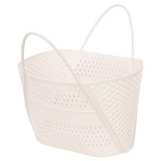 더자카 물빠짐 다용도 목욕 바구니, 화이트
