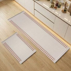 모레아오브제 빨아쓰는 소프트 규조토 주방매트 발매트 1+1 세트 모던기하학 16종, MOD-2608