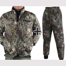 작업복셋트 포켓 깔깔이 바지 세트 솜바지 작업복 깔깔이패딩