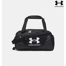 언더아머 1376454-001 공용 UA 언디나이어블 5.0 XXS 더플 헬스 요가 운동 가방 951815, OSFM(18L), 블랙(001)