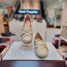 허시파피 여성 발 편한 4cm 경량 오픈형 컴포트 단화 스트랩 샌들 3f26454-12_CA