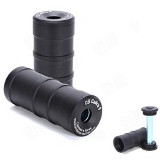 Saiga12 금속 소음기 All-Metal CNC 14mm역나사, 1개, BK