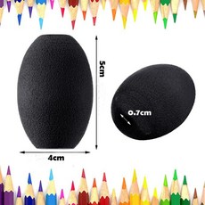 加粗加大球型握筆器/手寫握把/泡棉握把/書寫輔助/柔軟緩衝泡棉/適用於手寫能力較弱的孩子/左右手皆可, 1個, 黑色, 黑色