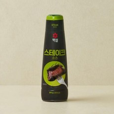 CJ 백설 스테이크 소스 255g 3개