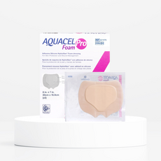아쿠아셀폼 프로 세이크럼 20x16.9cm 5매 aquacel foam pro 욕창 꼬리뼈 엉덩이, 1박스, 5개입