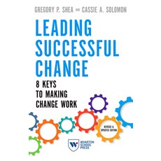 (영문도서) Leading Successful Change Revised and Updated Edition: 8 Keys to Making Change Work Hardcover, Wharton School Press, English, 9781613631423