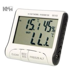 온도기억 디지털온습도계 농사 비닐하우스온습도계 아이방, 상세설명, 1개