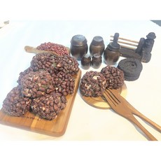 한마음떡집 제주도오메기떡 택배 (30개입 통팥오메기떡 1가지맛)+부직포선물가방(선택사항), 부직포 선물가방 포함, 55g, 1