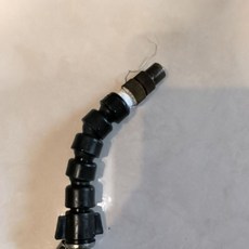 台灣組裝黃銅噴槍組 冷氣清洗專用 多角度可彎180度蛇管噴頭 噴力強弱可調, 180度彎管+銅頭, 1個
