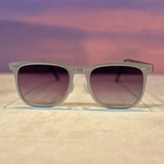 ROAV Lennox 8002 鏡框:霧面銀 鏡片:漸層灰 折疊太陽眼鏡 折疊墨鏡 薄鋼 偏光太陽眼鏡 偏光墨鏡