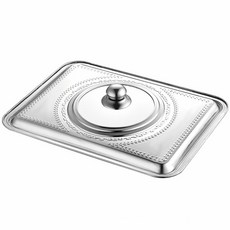 304스테인레스 RIMISUNG 미니형 특대형 유리뚜껑 스탠뚜껑, 1개, 60*40