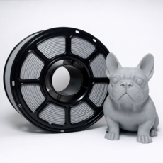 Lay1 고속 3D프린터용 PLA+ 필라멘트 기본색상 1.75mm 1kg 뱀부랩 전기종 호환, 그레이, Lay1 PLA+ 필라멘트