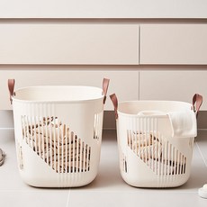 洗衣籃 髒衣籃 折疊洗衣籃 洗衣籃架 汙衣籃 宿捨浴室 籃子 鏤空臟衣籃 衣服收納 洗衣 衛生間家用大容量, 青草綠,大號