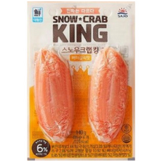 [보금푸드]대림선 스노우크랩킹(오리지널140g+버터갈릭맛140g), 2세트, 280g