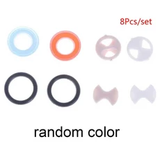 6개 세라믹 디스크 실리콘 와셔 인서트 교체용 1/2인치 밸브 탭용 가정용 O링 개스킷, 01 1 set, 01 빠른  Mainland