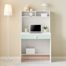 원피엘가구 초등학생 책상세트 키즈 어린이 학생책상 서랍장, 책상 민트