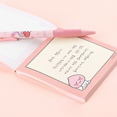 카카오 사각 메모지 어피치1p, 1개, 1매, 혼합색상