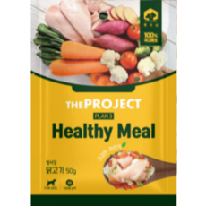 펫러닝 강아지 더프로젝트 헬씨밀 닭 PLAN3 간식, 50g, 30개, 닭고기