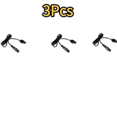 1-10개 2m 12V DC 2핀 케이블 플러그 와이어 범퍼 교체 어댑터 샤오미 미지아 전기 면도기 MJTXD01SKS, 01 3PCS